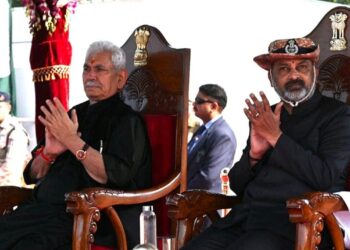 LG Manoj Sinha Lauds ITBP’s Service at 64th Raising Day in Udhampur