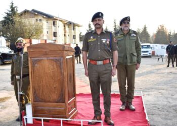 Budgam Police Marks 150 Years of ‘Vande Mataram’ With Patriotic Ceremony at DPL