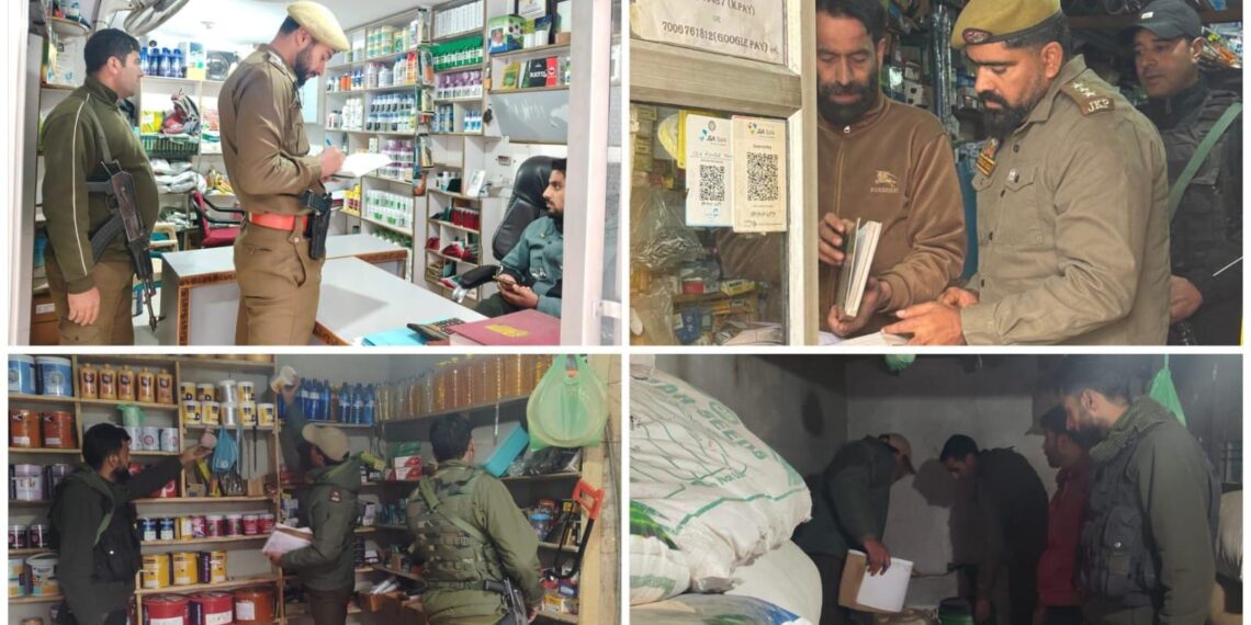 Police Intensify District-Wide Checks on Regulated Materials in Budgam