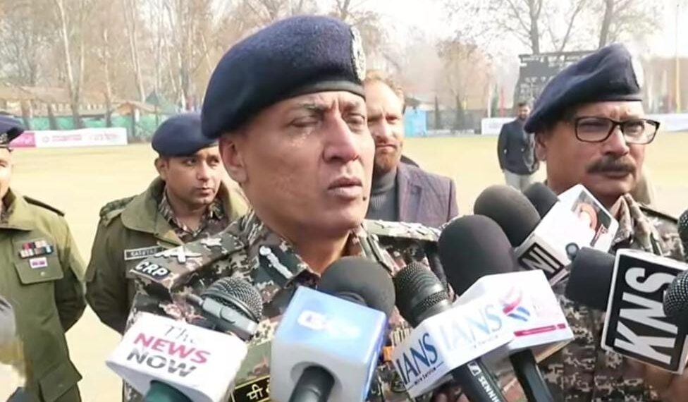 Peace, sports & youth engagement: CRPF’s twin focus in Sgr, Says IG Sharma