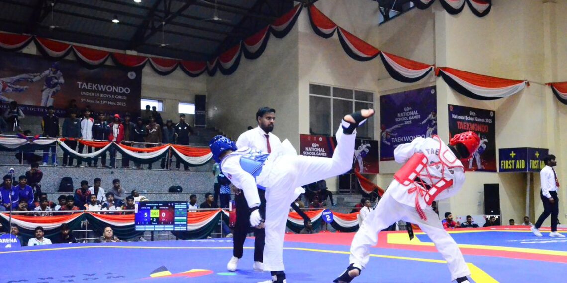 Seven-Medal Triumph: J&K U-19 Boys Shine at National Taekwondo Championship