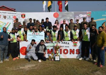 Rainawari Wonder Boys Clinch Victory as Army’s Kashmir Sub Area Cricket Tournament Wraps Up Successfully