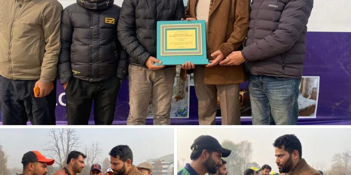 Er. Aijaz Hussain Flags Off Inter-Dalgate Cricket Tournament at Polo View