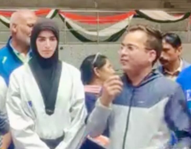 Aarbeena Shines: J&K Clinches Historic First Gold in Girls’ Taekwondo