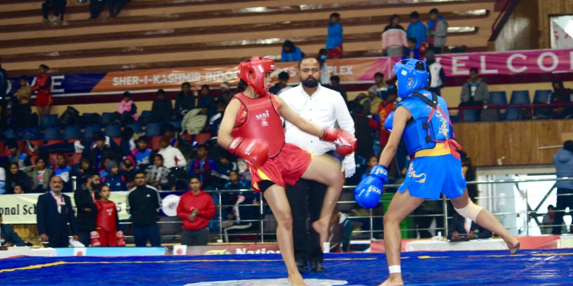 J&K Wushu Stars Shine Bright at 69th SGFI Nationals; Jiya & Shaurya Steal the Show