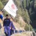 YSS Anantnag Trekkers Conquer 30 KM Road Trek to Aru Valley