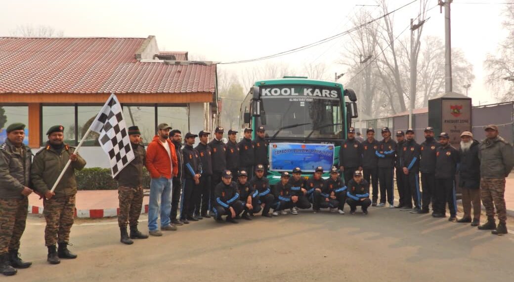 Army Flags Off Capacity-Building Tour for Kashmiri Students
