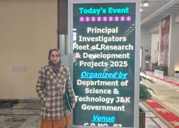 GCW MA Road Bags ₹15 Lakh Grant to Lead Psychology-Driven STEM Education in Kashmir’s Border Districts