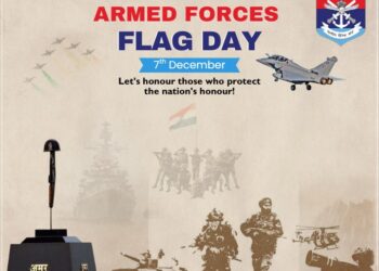 LG Sinha Pays Tribute on Armed Forces Flag Day, Calls for Generous Public Contribution