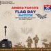 LG Sinha Pays Tribute on Armed Forces Flag Day, Calls for Generous Public Contribution