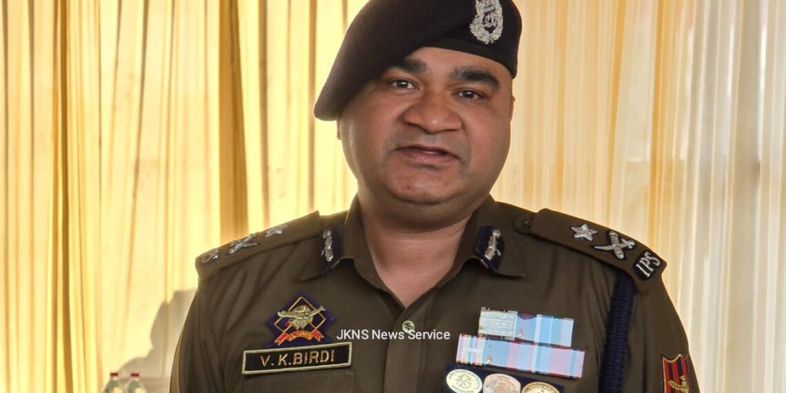 IGP Kashmir Greets People on Christmas, Calls for Harmony and Peace