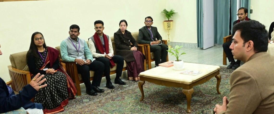 “Future Administrators Must Lead Transformational Governance”: LG Manoj Sinha to IAS Trainees