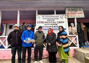 Noorkash Foundation, Khanqa-e-Hydari Organise Free Medical Camp in Akad Anantnag