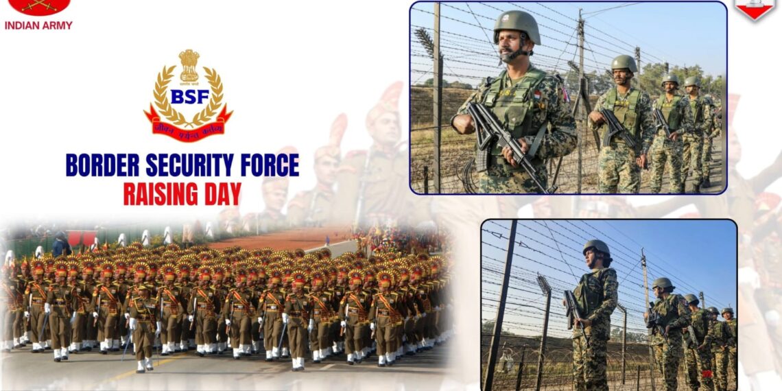 Army Hails BSF as India’s Unshakeable Shield on Raising Day