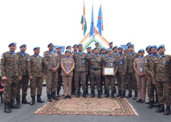 India’s Level II Plus Hospital in MONUSCO Honoured for Exceptional Service Amid Conflict