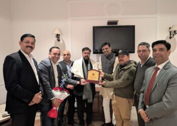 World Brahmin Federation Leaders Meet Satish Sharma, Discuss Community Empowerment