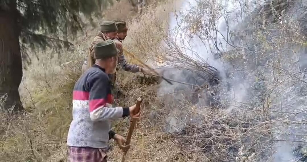 Forest Division Karnah Sounds Alarm as Dry Spell Triggers Rising Fire Risk