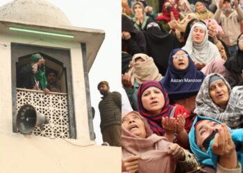 Devotees Throng Hazratbal Shrine to Observe Urs of Hazrat Abu Bakr Siddiq (RA)
