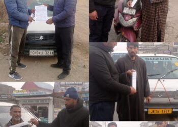 Special Traffic Drive Intensified in Qazigund-Kulgam Sector