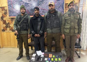 Srinagar Police Nabs ATM Fraudster in Bemina; 12 Stolen Cards Seized