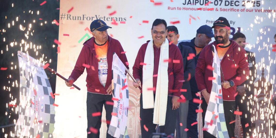 Jaipur Hosts Honour Run Honouring Veterans Ahead of Army Day Parade 2026