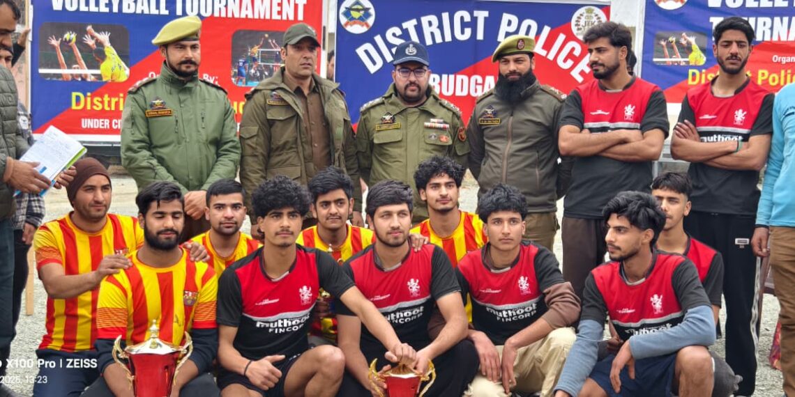 Budgam Police Engage Youth Through Sports Under Civic Action Programme
