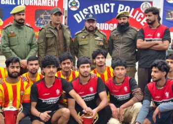Budgam Police Engage Youth Through Sports Under Civic Action Programme