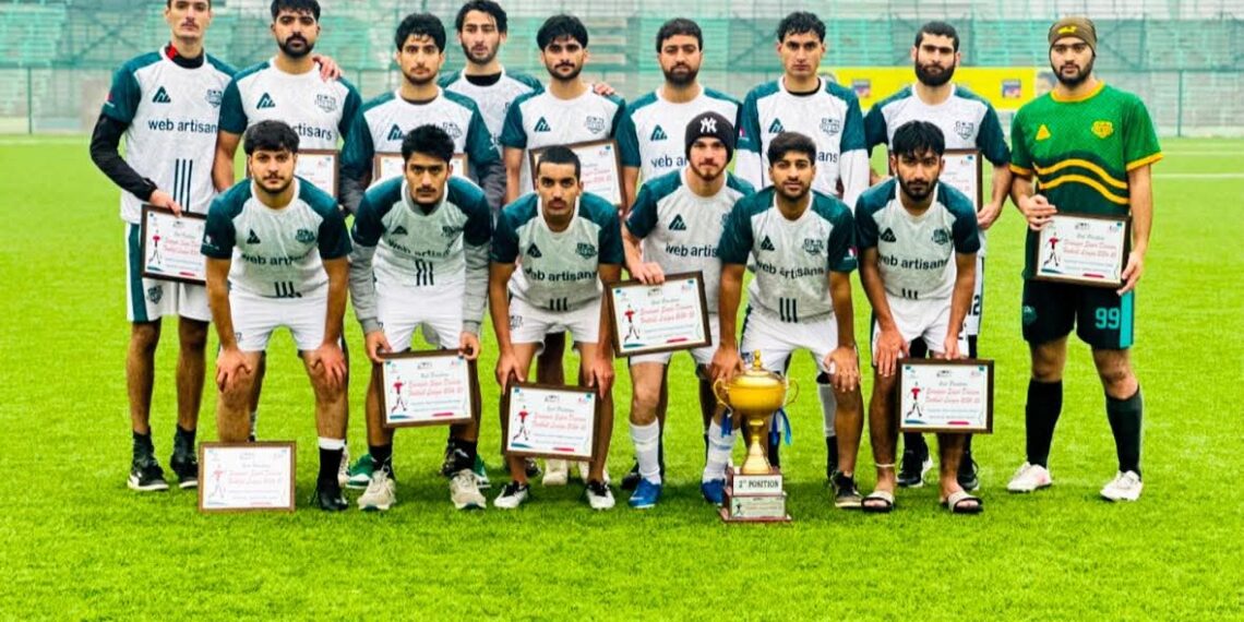 City Gate FC shine in debut season, finish second in Srinagar Super Division League
