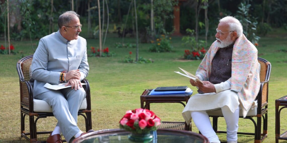 LG Ladakh Meets PM Modi Discusses issues concerning general public, developmental priorities
