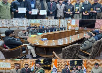 Felicitation Ceremony held in light of 10th Veterans Day at Kupwara