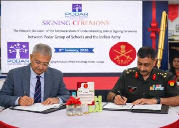 Indian Army Partners with Podar Education Network to Provide Major Educational Support for Soldiers’ Children