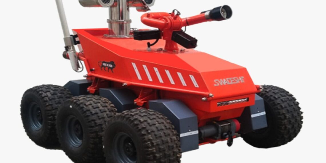Army Inks iDEX Procurement Pact for Advanced Fire Fighting Robot