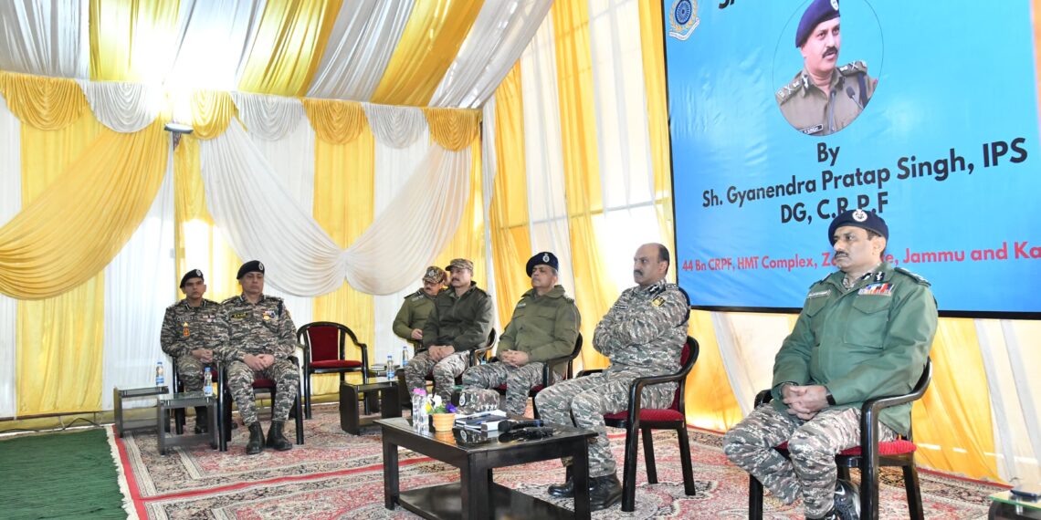 CRPF Chief Reviews Valley Security, Assesses Ground-Level Preparedness During Srinagar Visit