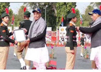 Baramulla NCC Cadet Arpun Deep Kour Honoured with Raksha Mantri Padak for Exemplary Service