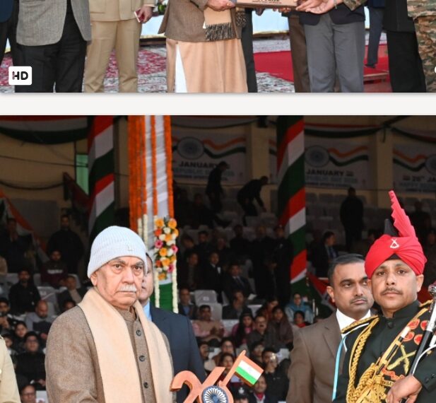Republic Day Celebrations Reflect Unity, Discipline and National Pride: LG Manoj Sinha