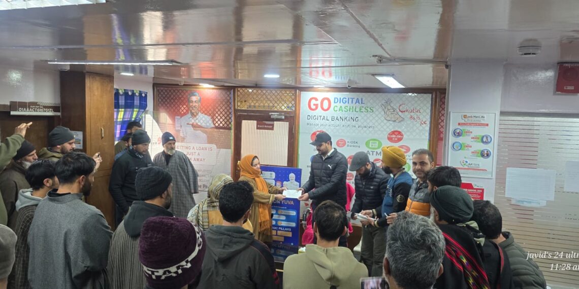 Special Camp on Mission Yuva Held at Larnoo, Loans Worth Over ₹1 Cr Disbursed