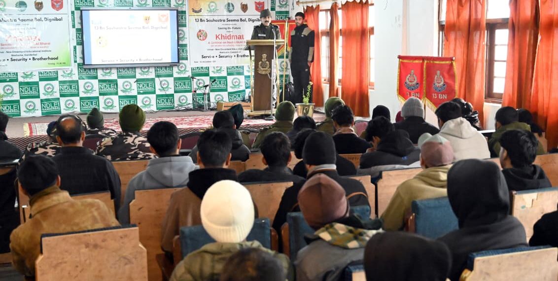 13 Bn SSB, NGO Organise Nasha Mukt Bharat Abhiyan Awareness Programme in Ganderbal