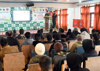 13 Bn SSB, NGO Organise Nasha Mukt Bharat Abhiyan Awareness Programme in Ganderbal