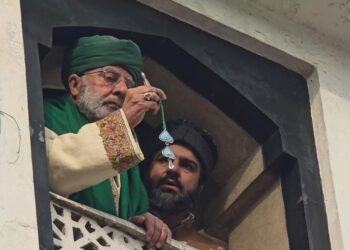 Faith-Devotion Mark, Mehraj-e-Alam SAW as Thousands Throng Hazratbal Shrine Other Shrines