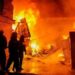 Fire Ravages Showroom-Cum-Godown, 37 Residential Sheds Damaged in Srinagar