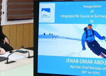 500-600 Young Athletes to Be Trained as CM Omar Inaugurates 14-Day Integrated Ski Course