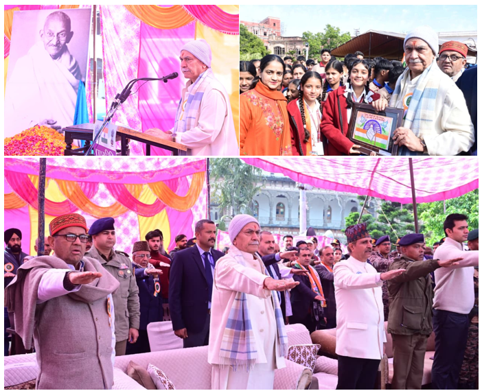 “Bapu Is a Living Guide for Today’s World,” Says LG Manoj Sinha