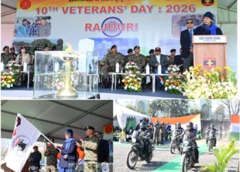 “Our Veterans Are Living History; Their Sacrifice Shapes the Nation’s Destiny”: LG Sinha on 10th Armed Forces Veterans Day