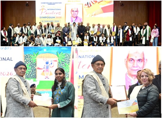 Artists, GenZ Entrepreneurs Together Will Shape India’s Future Through Creativity, Enterprise: LG Manoj Sinha at IIM Jammu