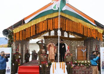 77th Republic Day celebrated at Shopian with enthusiasm and zeal