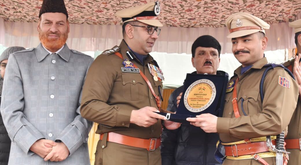 Sopore Celebrates 77th Republic Day with Patriotic Fervour at Khushal Sports Stadium
