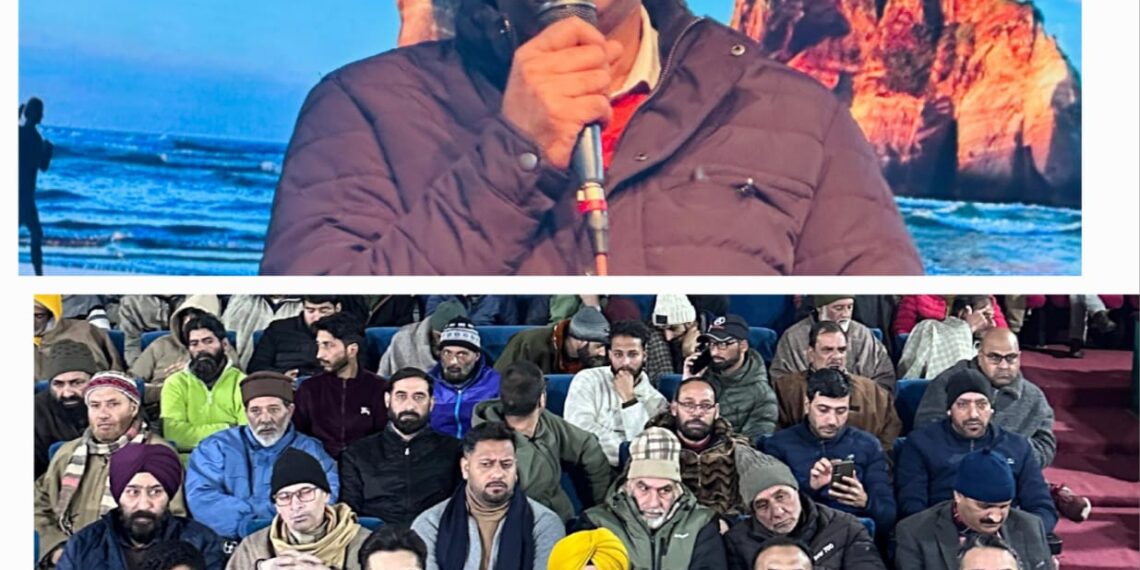 Virtual Budget Announcement Organised Across J&K, Largest Gathering Held at Tagore Hall Srinagar