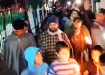 Candlelight March in Goom Ahmadpora to Condemn Killing of Shia Community in Islamabad, Pakistan
