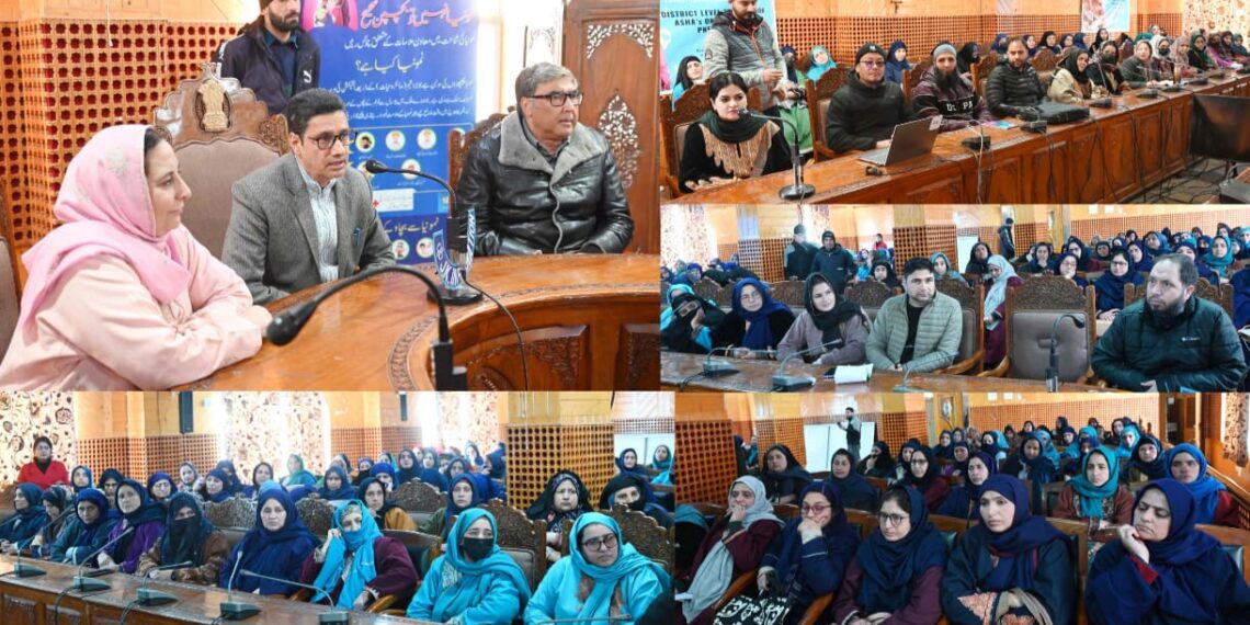 Breath of Life”:Two-day District-Level ASHA Training Programme organised by Health Department at Shopian