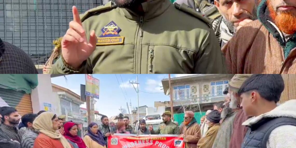 Kulgam Police Organizes Anti-Drugs Rally, Awareness Program In Behibagh, Kulgam
